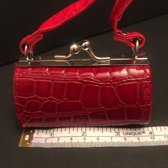 Croco Design Mini Clutch Purse (5) - Picture 6 of 8